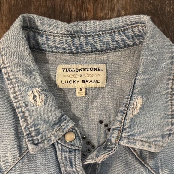 YELLOWSTONE Lucky Jean Shirt - S - EUC!!!! - Picture 2 of 6